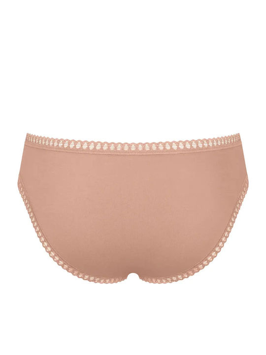 Βαμβακερά Women's Slip 3Pack Chocolate