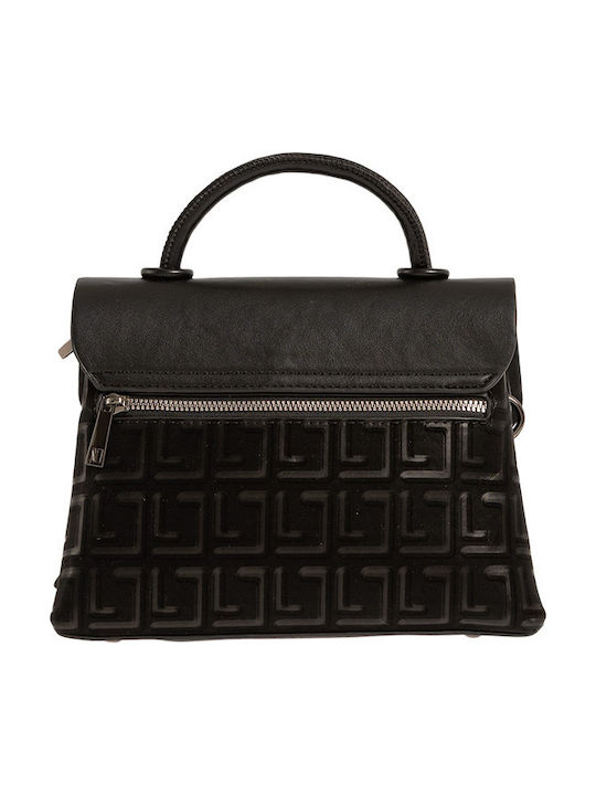 Women's Black Satchel Bag