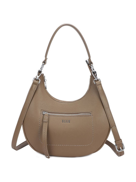 Damentasche Schultertasche Khaki