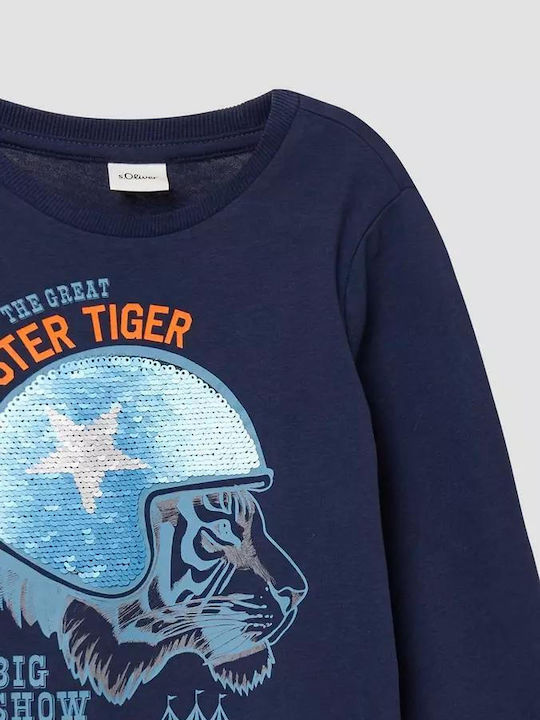 Kids' Shirt Long Sleeve Blue