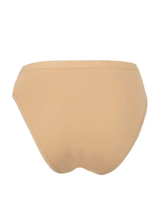 Damen Slip Beige