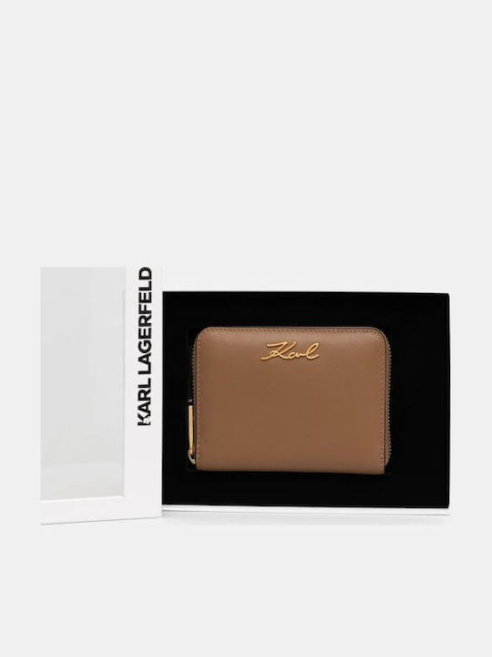 Signature Klein Leder Damen Geldbörse Klassisch Schwarz