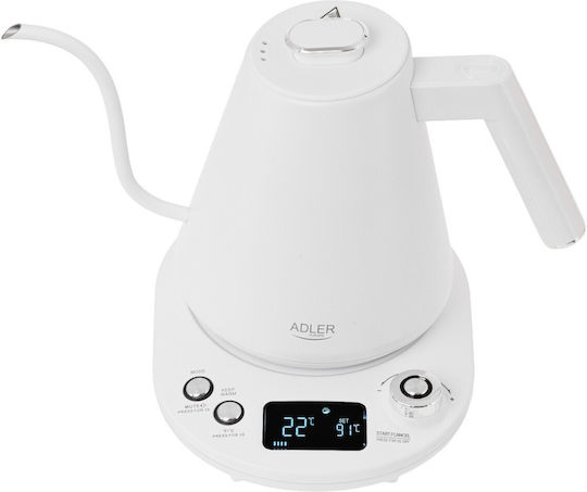 Adler Βραστήρας 1lt 1349W Λευκός
