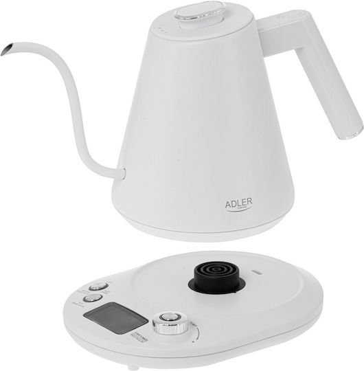 Adler Βραστήρας 1lt 1349W Λευκός