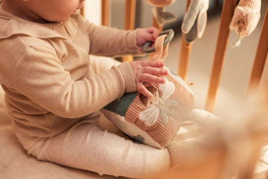Jollein Activity Cube made of Fabric for 0++ Months