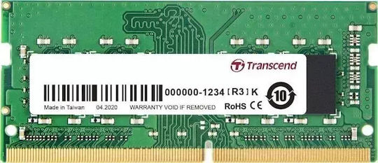 Transcend DDR4 with Module 1x8GB and Speed 2666 for Laptop