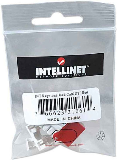 Keystone Rj45 Utp RJ45 Cat.6 1τμχ 210614
