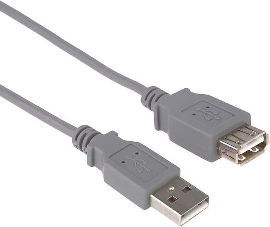 PremiumCord USB 2.0 Kabel USB-A-Stecker - USB-A-Buchse Schwarz 1m kupaa1bk
