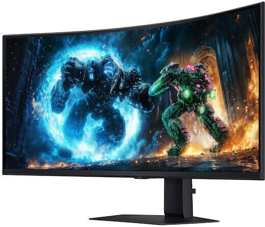 Samsung Odyssey G7 G75F Ultrawide VA HDR Gebogen Monitor 40" 5120x2160 180Hz mit Reaktionszeit 1ms GTG