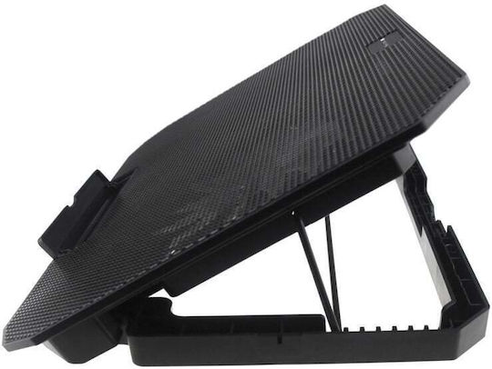 Techly Cooling Pad for Laptop up to 17" with 2 Fans and Lighting