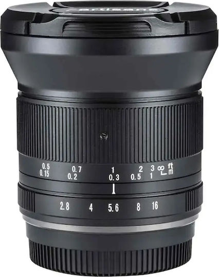7artisans Crop Φωτογραφικός Φακός 12mm f/2.8 Mark II Wide Angle για Sony E Mount Black