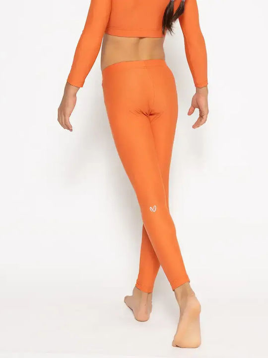 Kids Legging Long Orange