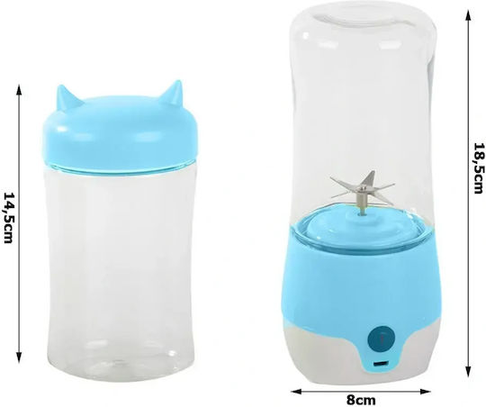 Blender with Plastic Jug 350 ml Blue 07267_N