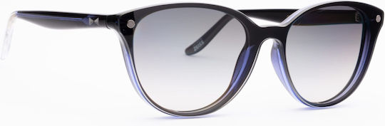 Snob Milano Chicca Snv126 C012z Rame Ochelari Pentru Femei Acetat Negru Tortoise Fluture
