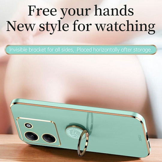 Xinli Straight Back Cover Σιλικόνης Ροζ (Poco M7 Pro)