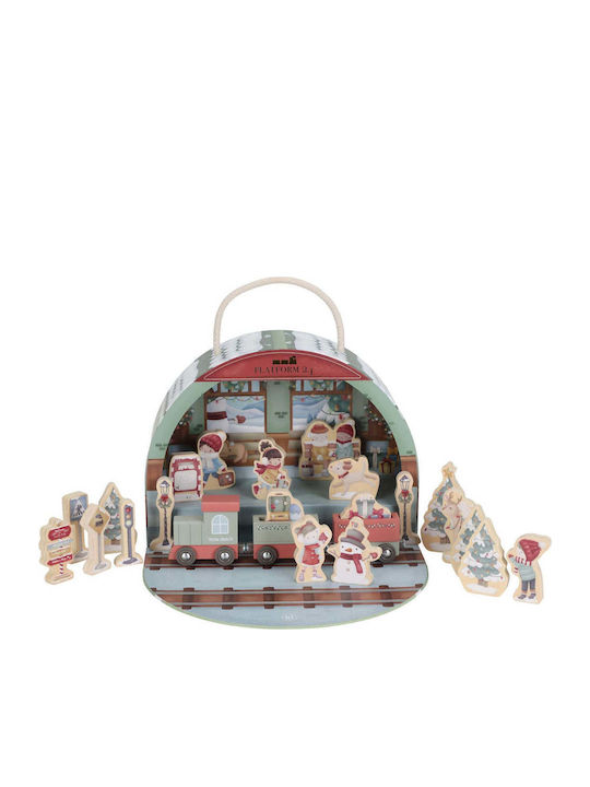 Little Dutch Advent Calendar Τρένο Χάρτινο