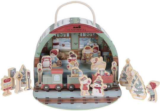 Little Dutch Advent Calendar Τρένο Χάρτινο