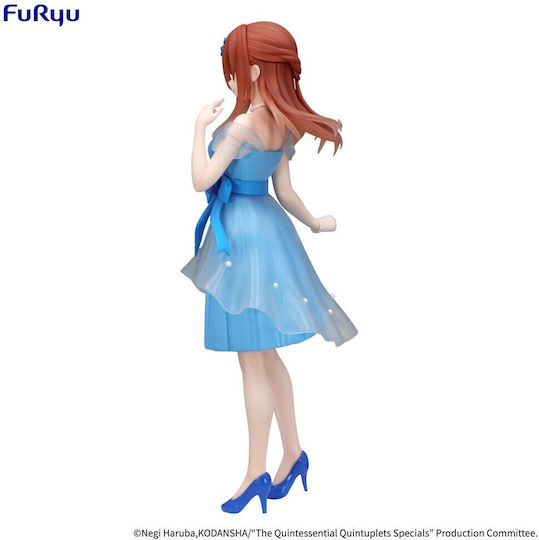 Quintessential Quintuplets Trio Try-It Pvc Statue Nakano Miku Pastel Dress Version 21 Cm