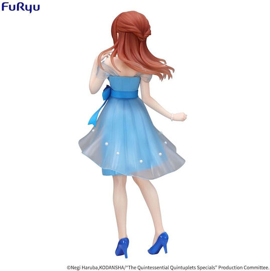 Quintessential Quintuplets Trio Try-It Pvc Statue Nakano Miku Pastel Dress Version 21 Cm