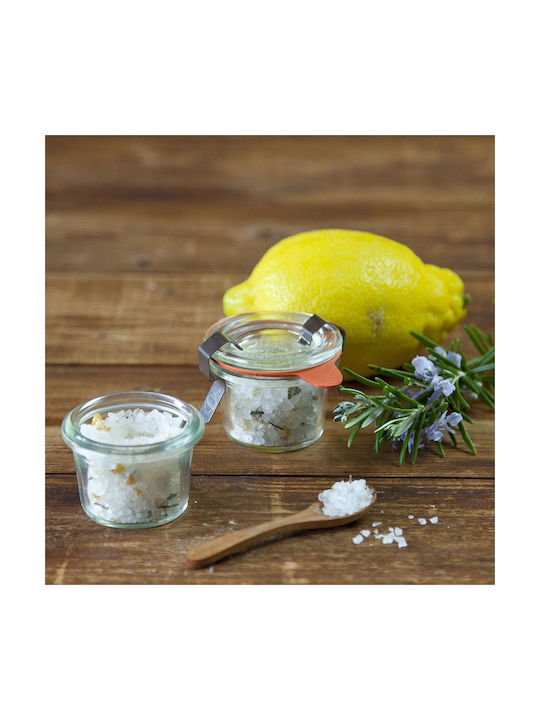 Weck Set 12Stück Gläser Allgemeine Verwendung mit Deckel Glas Transparent 35ml