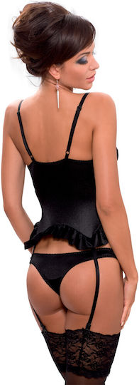 Corset Sp Rosette Corset Black
