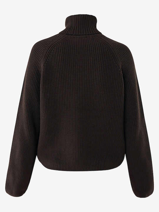 Women's Sweater Dark Brown, Brown