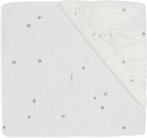 Jollein Fitted Green Baby Sheets 70x140cm Jollein Fitted Green Baby Sheets 70x140cm