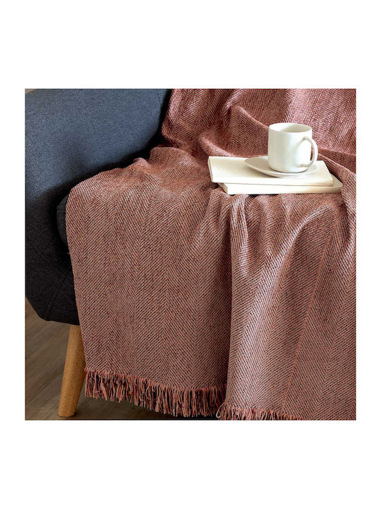 Palamaiki Dona Ριχτάρι Πολυθρόνας Chenille 180x180εκ. Coal