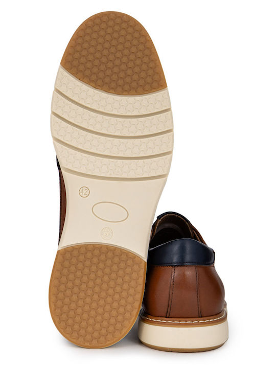 Men's Leather Casual Shoes Tabac Brown