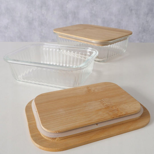 Boltze Lunchbox Bamboo 2Stück