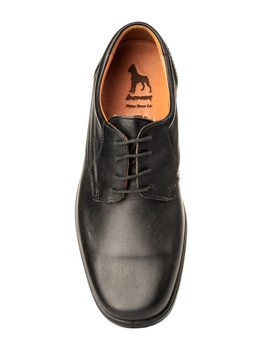 Leder Herren Freizeitschuhe Schwarz