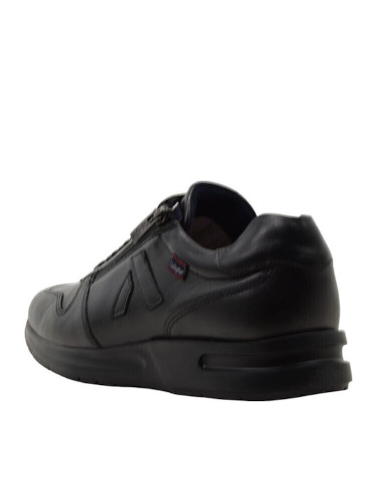 Men's Leather Casual Shoes Black