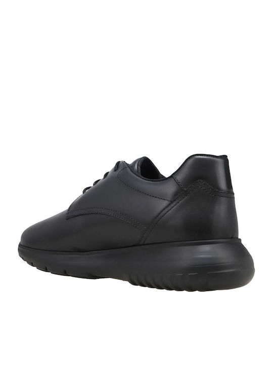 Kalogirou Men's Leather Casual Shoes Black