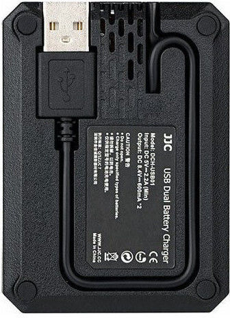 JJC Camera Charger Dual Channel Charger JJC DCH-BLJ31 DMW-BLJ31 Batteries