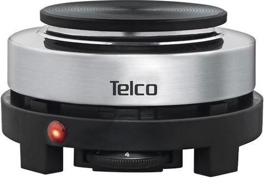 Telco Yq-105 Επιτραπέζια Εστία Εμαγιέ Διπλή Κόκκινη