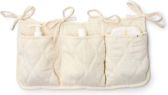 Fabric Organizer Cases Quilted Pure Soft White Little Dutch