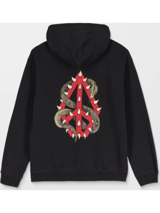 Watanite Sweatshirt With Hood Black