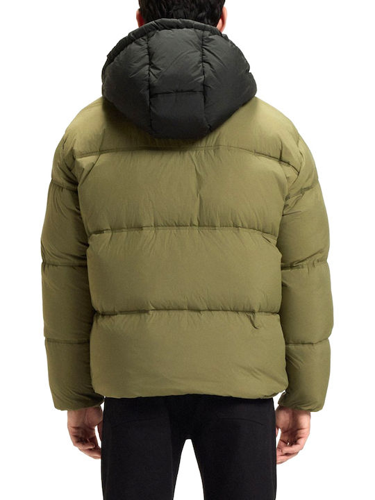 Hugo Bodo Μπουφάν Puffer Χακί