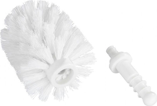 Wenko Plastic Perie de toaletă de schimb Alb
