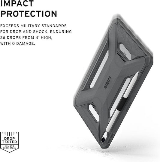 UAG Scout Flip Cover Gray (Apple iPad 10.9 (2022), iPad 11 (2022, 2025)) 124507113131