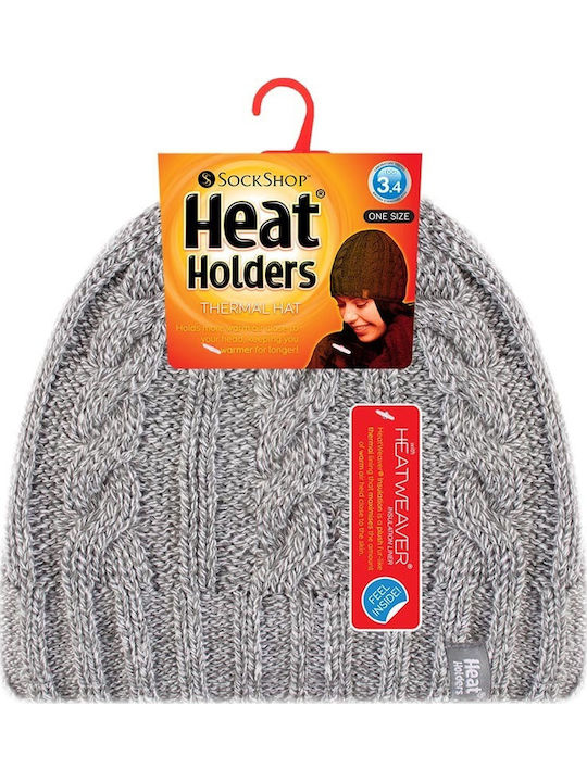 80113 Beanie Beanie with Rib Knit Fawn