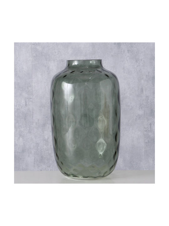 Boltze Διακοσμητικό Βάζο Glas Donan Gray 1Stück