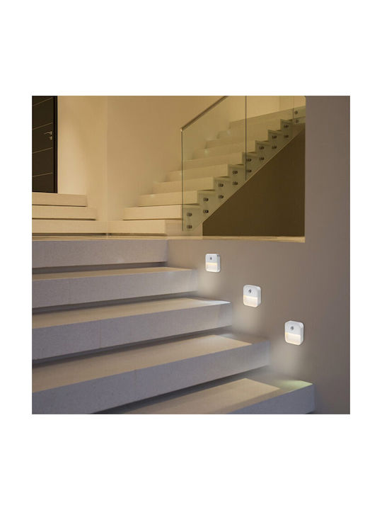 Rabalux Nursery Night Light LED USB White Warm with Sensor