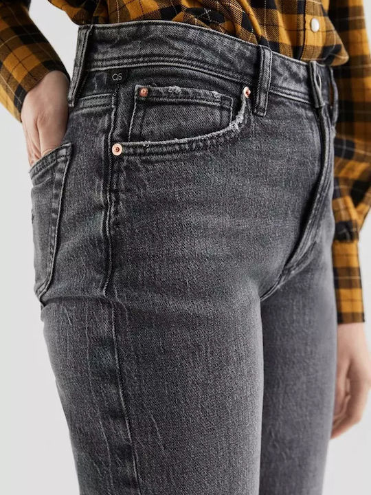 Tizie Γυναικείο Jean Παντελόνι σε Slim Εφαρμογή Γκρι