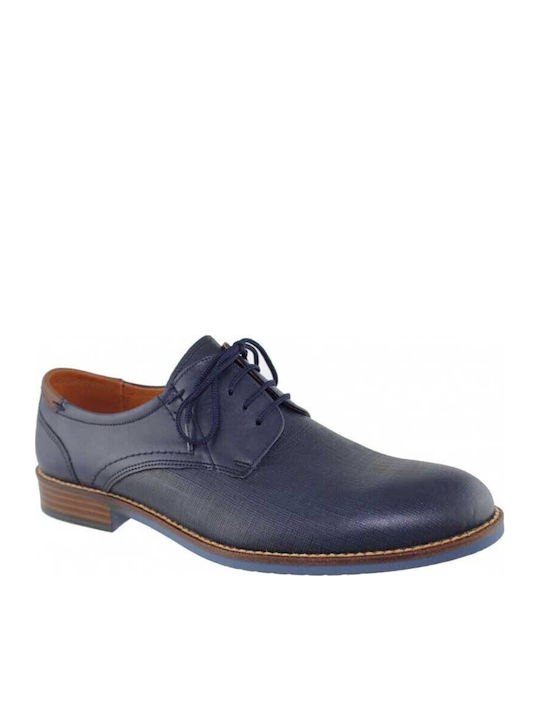 Δερμάτινα Ανδρικά Casual Παπούτσια Blue/Tabbac