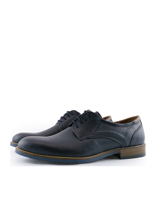 Δερμάτινα Ανδρικά Casual Παπούτσια Blue/Tabbac