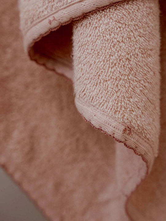 Little Dutch Baby Hooded Towel with Hood Pure Blossom 100x100cm