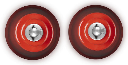 Le Creuset Σετ Λαδόξιδο με Αλατοπίπερο από Πορσελάνη με Ροή