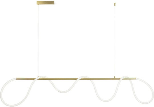 kelvo Glow Pendant Light White 180x30x40cm