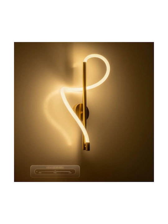 kelvo Lamp Wall with Integrated LED and Adjustable White Light 15x70cm